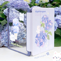 (new product) Applicable ipad protective shell with pen slot 2021 models Apple Pro11 flat air5 anti-bend 4 acrylic 360 swivel 10 2 inch anti-fall computer mini6 through