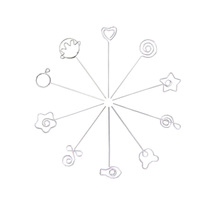 Cartoon photo clip wire clip Creative POP note clip Handmade DIY clay clay cake jewelry accessories matching