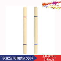 Bicolor refill creative stationery eco-friendly paper pole ballpoint pen custom print logo Gift pen office writing fluency