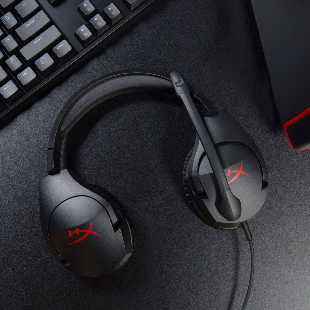 金士顿hyperx cloud stinger毒刺头戴式游戏耳机电竞吃鸡电脑耳麦