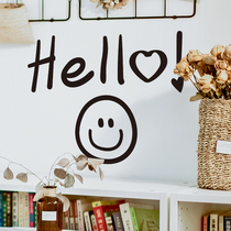 Girl heart ins wind text wall stickers bedroom bedside dormitory bedroom wall decoration self-adhesive painting stickers