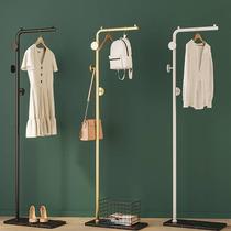 New ironing rack hanging vertical ironing clothes rack hanging ironing household bracket handheld folding hanging coat rack