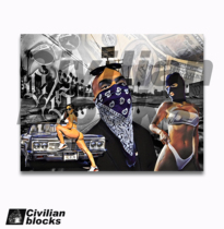 European and American flower body word old school gangster hip hop rap hard core big girl lowrider carpet