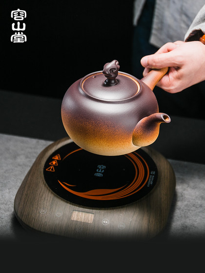 rongshantang 거친 도자기 스토브 차 냄비 냄비 차 냄비 차 마이어 rongshantang 거친 도자기 스토브 차 냄비 냄비 차 냄비 차 마이어