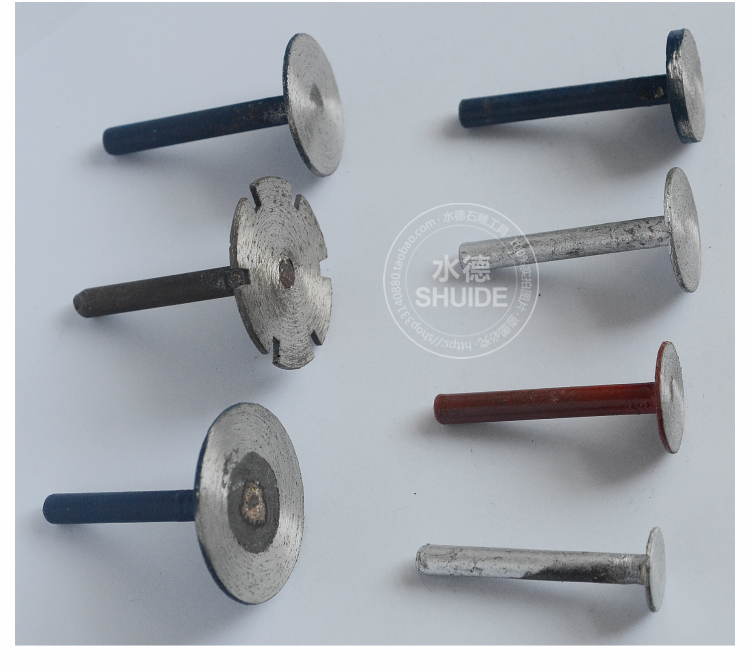 水德石雕工具 石材刻字 玉石雕刻工具 花纹雕刻整体全砂烧结丁盘