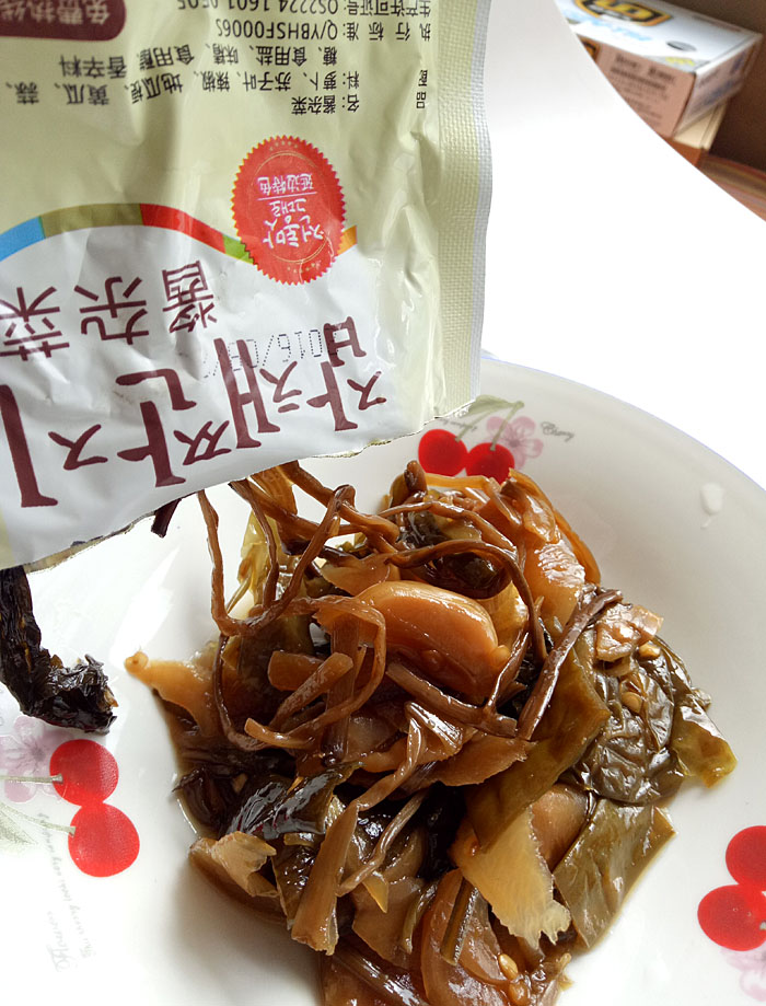 韩食府酱杂菜多种咸菜混合而成超好吃