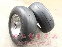 Jianda Tire 13X5 00-6 Light Tire Flat Head Tire and Bearing Steel Ring Wheel Modification Aircraft Trailer Tire
