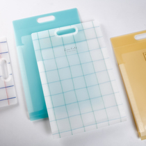 National Reputation Plaid Impression Small Fresh Vertical Organ Pack A4 Multilayer Classified Folder Student Test Paper Cashier Bag