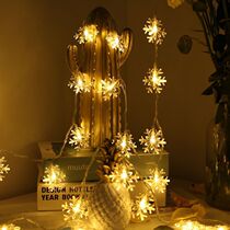 Led festoon lamp string light Full Star bedroom Room Placement Christmas decorations Snowflake Decorative Lights STARS LIGHT