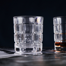 Square creative wine glass wine bottle wine set set household crystal glass whisky glass wine decanter