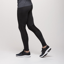 Solid cut Dutch single male spring and autumn tight elastic speed dry and breathable running fitness gym pants with glistening