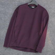 Constant temperature new technology Beauty single woman shoulder loose air layer windproof warm breathable round neck leisure sports sweater