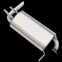 Mitsubishi Outlander car exhaust pipe front and rear section stainless steel silencer thickened muffler silent delivery accessories