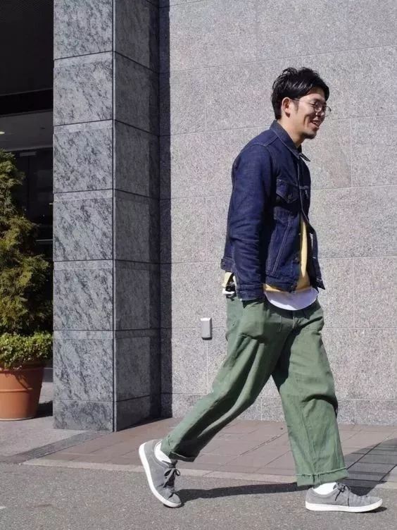 六叔的那条绿裤子,这样穿更好看