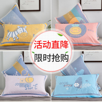 pure cotton gauze pillowcase one pair adult couple premium cotton European style pillowcase three layers soft sweat absorbing all seasons