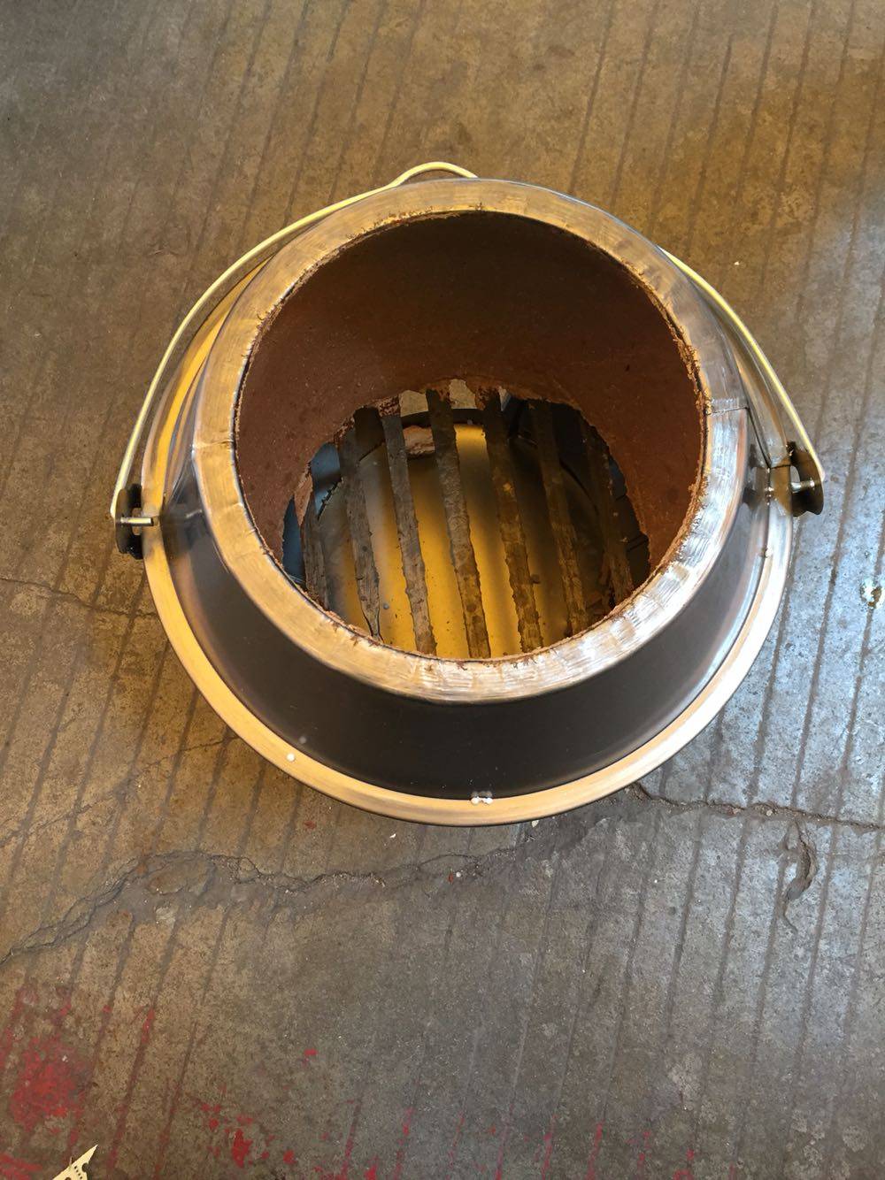 普通加厚炉胆烤鸭炉胆80 90通用炉胆 果木炭内胆 木炭炉 烧鹅炉胆