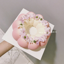 Italian same donut silicone mold hollow rice cake baking household big and small oven oven mold