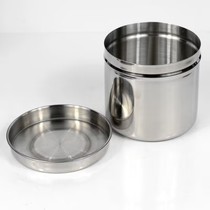 Cotton Can Alcohol Cylinder with Cotton Ball Alcohol Cylinder Disinfection Cylinder Curved Waist Disc Tray