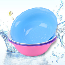 Beauty salon washbasin Small washbasin Korean high-end high-temperature resistant transparent disposable washbasin beauty tool