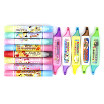 Dessert Fragrance Limited Japanese Sakamoto Limited Double Head Two Color Highlighter Marker