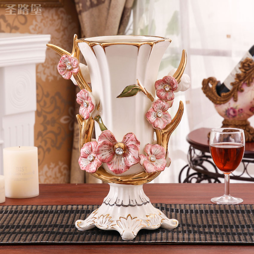 SAN road fort European rural ceramic vase ideas mesa vase furnishing articles household act the role ofing is tasted the new home decoration