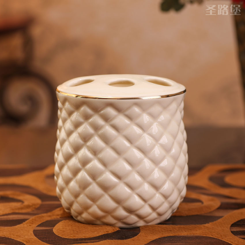 Fort SAN road creative wedding gifts European ceramic sanitary ware for wash gargle suit bathroom accessories and practical wedding gift