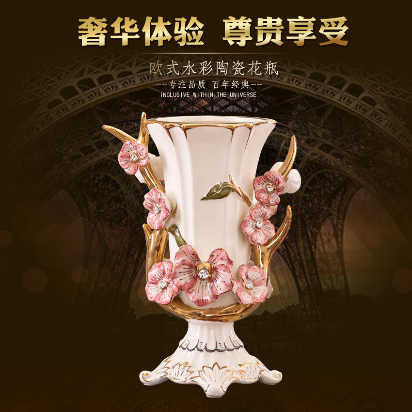 SAN road fort European rural ceramic vase ideas mesa vase furnishing articles household act the role ofing is tasted the new home decoration