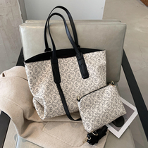 Hong Kong tide brand net red simple large-capacity hand-held large bag female 2022 new fashion one-shoulder all-match tote bag