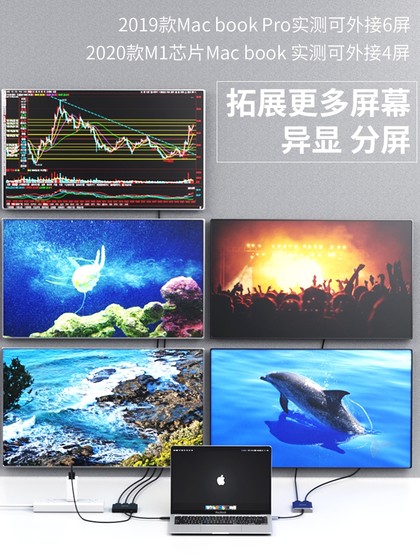 Nexhype 노트북 Typec 외부 디스플레이 변환 케이블 MacBook 확장 Dock M1 확장 화면 디스플레이 링크 디스플레이 M2 컴퓨터 도크 USB 외부 그래픽 카드 멀티 스크린 Nexhype 노트북 Typec 외부 디스플레이 변환 케이블 MacBook 확장 Dock M1 확장 화면 디스플레이 링크 디스플레이 M2 컴퓨터 도크 USB 외부 그래픽 카드 멀티 스크린