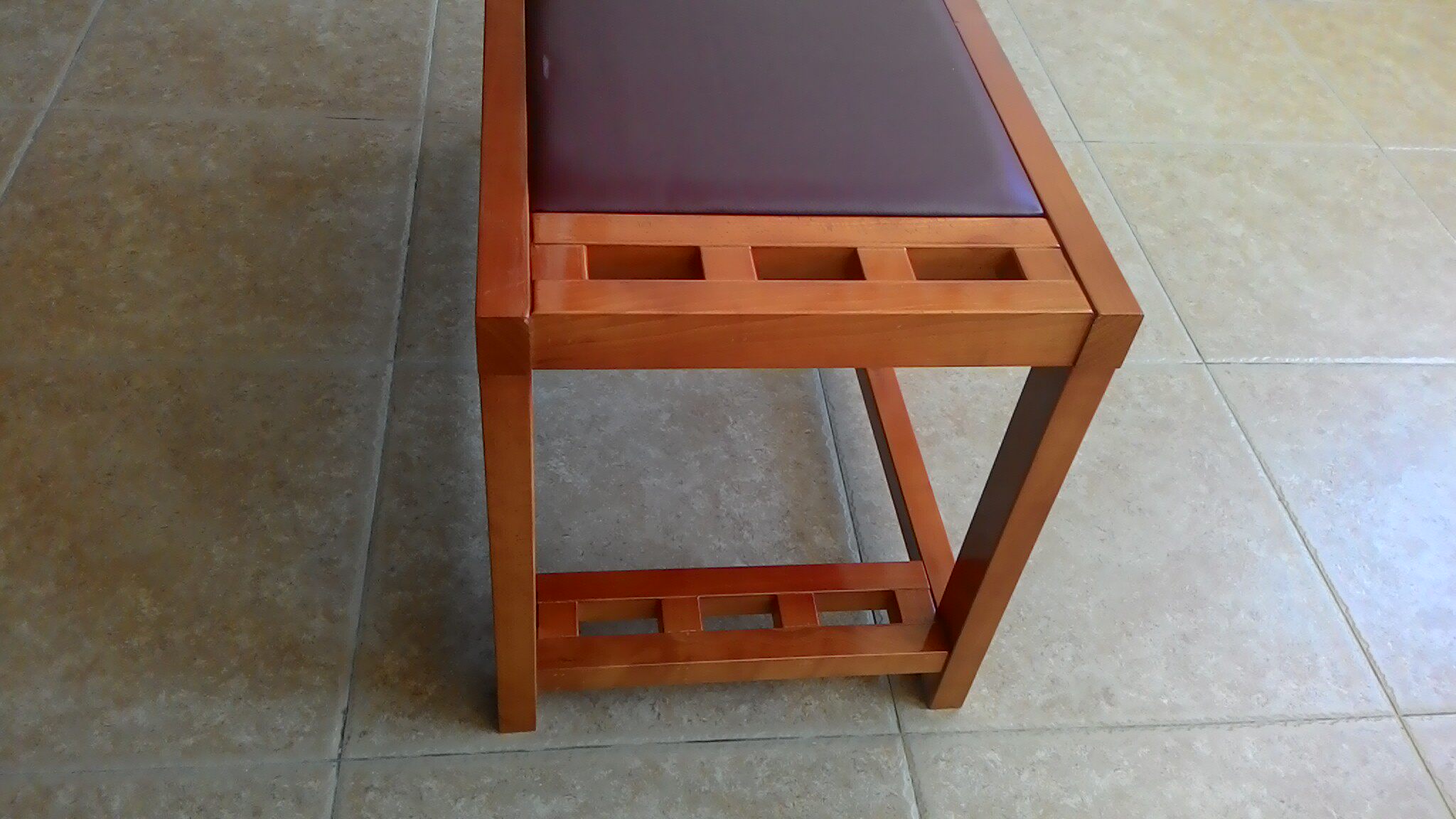 立柱整根实木拉筋凳非金属折叠拉筋板 养生馆专供加长版6脚拉筋凳