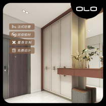 (My Lodo style household cabinet)Xuanguan C shoe cabinet home customized by the whole house from door to top