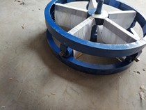 Cable horizontal thickened payout reel line tools line equipment hexagonal payout reel setting out payout reel