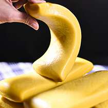 Wenzhou specialty Pingyang Huangyi Huangnian cake soup rice cake fried rice cake Gardenia cake hot pot 475g * 5