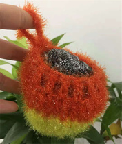 South Korea shua wan bu stainless steel wire ball combo kit shua wan jin mesh cloth shua wan bu xi wan qiu