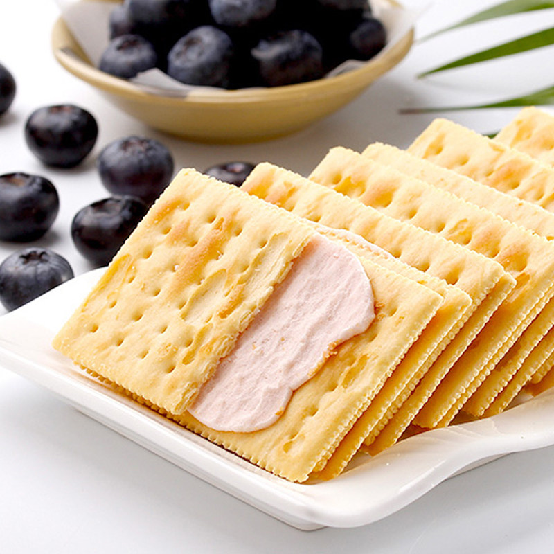 菲律宾进口食品 新苗向日葵苏打乳酪芝士味夹心饼干800g礼盒装