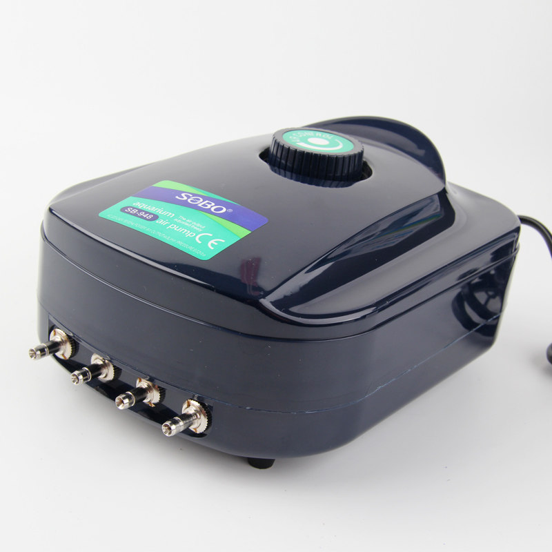 松宝增氧泵氧气泵鱼缸养鱼打增氧机冲氧泵家用迷你小超型静音制氧