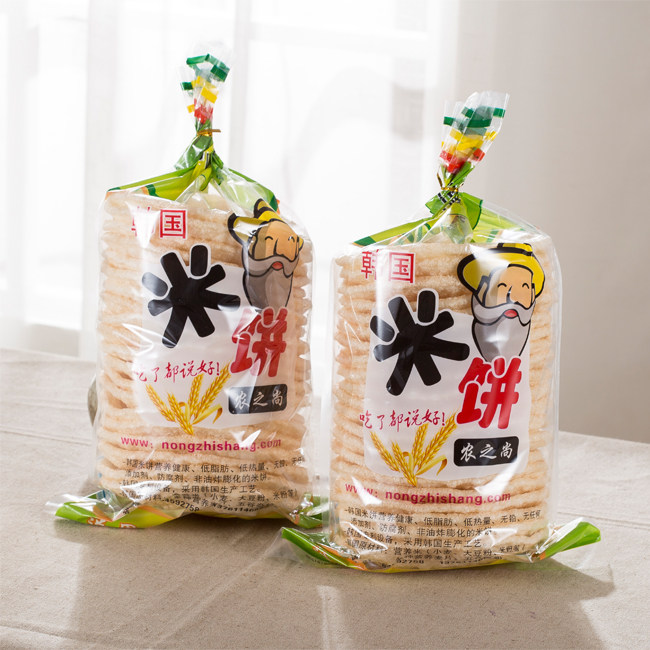 韩国风味米饼 爆米饼1包装 粗粮 特产杂粮饼干零食农之尚品牌