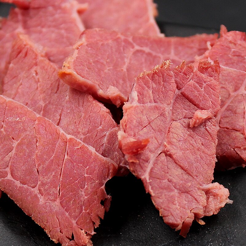 明正河南特产太康马头清真五香黄牛肉熟食酱卤牛肉干货200克x2包