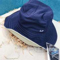 American LACKPARD sunscreen cap LP professional anti-UV UPF50 fisherman hat female UV double-sided