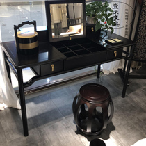 New Chinese style dresser minimalist makeup table and chairs combined bedroom with makeup table multifunctional containing table folk furniture