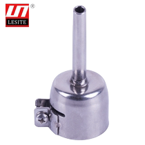 Lester LESITE high temperature stainless steel round mouth standard mouth 1600W hot air plastic welding torch welding nozzle accessories