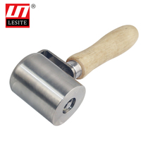 Leicester LESITE hot wind plastic welding gun accessories 6 5 cm 65mm left arc steel press wheel handheld press roller roll