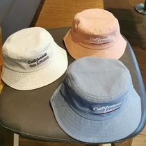 Spring baby fishermans hat spring and autumn thin boys and girls Childrens basin hat solid color summer sun sun hat Korean version