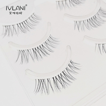 Emateria Lanie Fake 3D Eyelash Graft Fairy Fur Natural Emulation Vegan Super Soft Transparent Stalk Eyelash 543Z