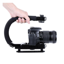 SLR camera photography balance stabilizer DV camera anti-shake U-shaped portable handheld stand video pan tilt