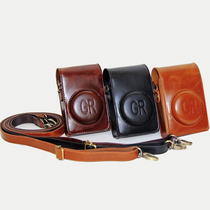Applicable Ricoh GRII camera bag GR GR2 Private leather cover Fuji XF10 protective sheath portable retro