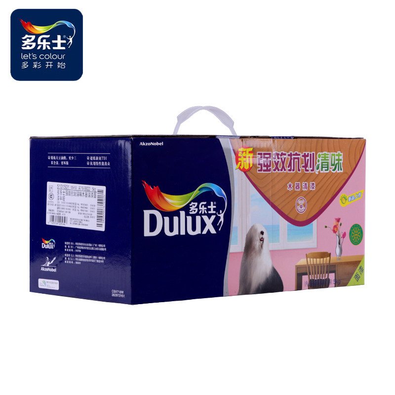 [USD 106.98] Dulux strong antiscratch wood paint color paint odorless