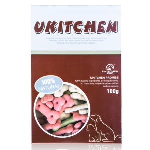 狗零食除口臭型骨头饼干100g