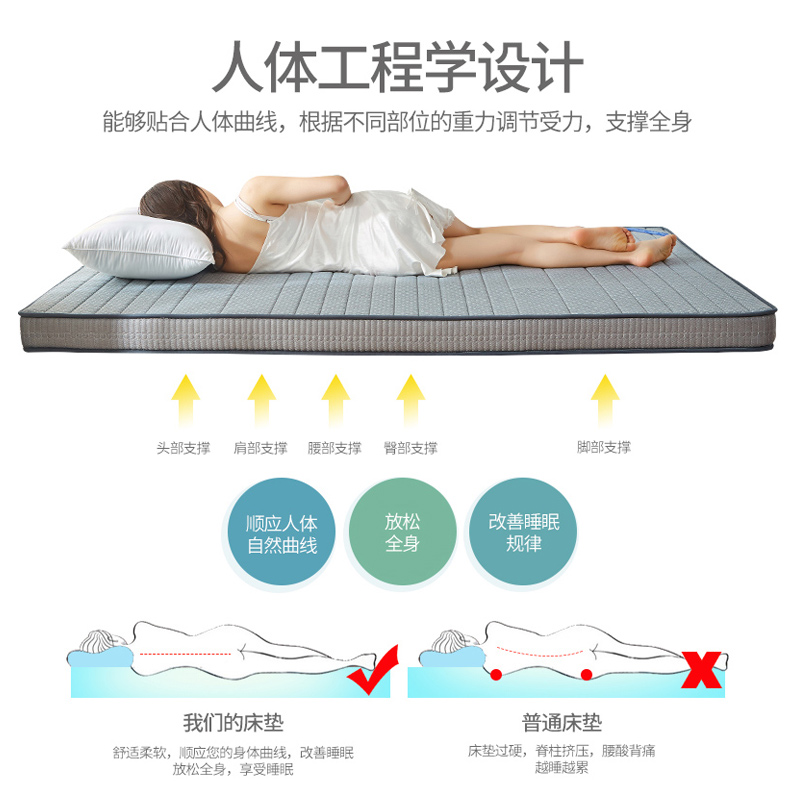 antarctic mattress latex cushion special student dormitory for renting room single simmons cushion tatami sponge cushion
