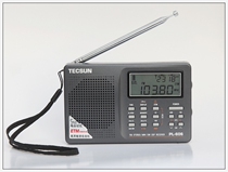 Tecsun PL-606 Full Band Digital Demodulation stereo radio with two rechargeable batteries